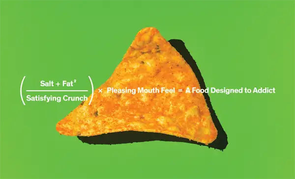 Doritos package from New York Times article on engineered food cravings